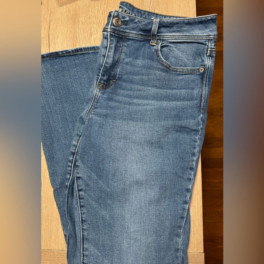 American Eagle Kick Boot Jean Size 16 Regular